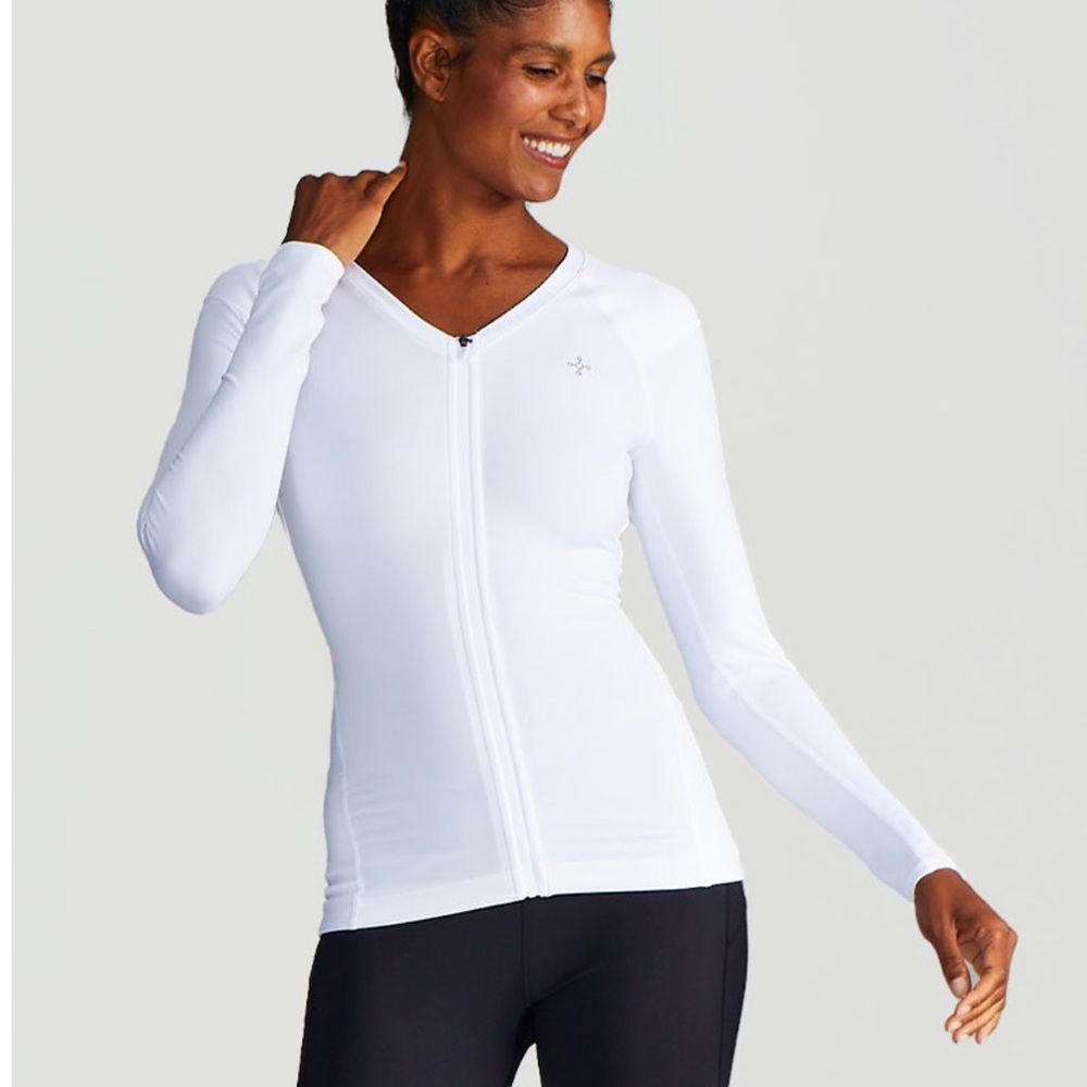 Tommie Copper Women's White Compression Bodysuit - Picture 3 of 3